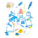 - junlong amer - kit daccessoire de docteur bleu 39 pièces - junlong amer - kit daccessoire de docteur bleu 39 pièces