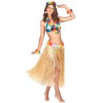Jupe hawaenne longue adulte - multicolore - intrieur - femme