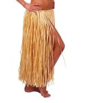 Jupe hawaenne en raphia naturel 75cm - femme - extrieur