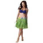 Deguisement - panoplie de deguisement - jupe hawaenne courte verte adulte