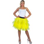 Jupe en tulle jaune fluo - femme - boland - taille standard - idale pour soires dguises