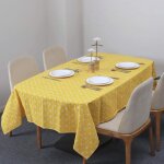 Jupvierge nappe rectangulaire - 140�200cm nappes coton et lin en serg� simple style r�sistance � la chaleur ...