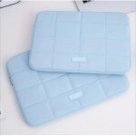 Justforvibe - housse pour ordinateur portable bleue 15 / 16 antichoc et imperm�able - sacoche compatible ...