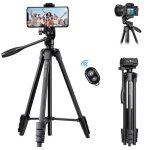 K&f concept trpied appareil photo pour smartphone152cm trpied voyage lger avec tlcommande bluetooth ...
