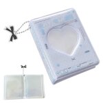 K - pop photocard binder - 40 poches album photo love heart hollow photo carte holder album k - pop avec ...