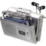 K8 lecteur cassette audio - enregistreur cassette - nouveau player - radio am / fm - microphone et haut ...