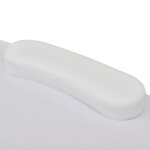 Kai table à manucure pliable avec roulettes blanc Kai table à manucure pliable avec roulettes blanc