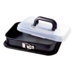 Moule à charnière - w. f. kaiser - baketake - rectangulaire 35 x 24 cm - noir - pâtisserie Moule à charnière - w. f. kaiser - baketake - rectangulaire 35 x 24 cm - noir - pâtisserie