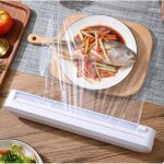 Kalavika distributeur de film alimentaire tirable drouleur coupe - film aluminium papier en abs outils ...