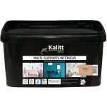 Peinture multi supports - kalitt - argile 2. 5l - mat - acrylique - haute rsistance