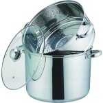 Couscoussier - kamberg - 0008074 - 30 cm - 15 litres - acier inoxydable haute qualité Couscoussier - kamberg - 0008074 - 30 cm - 15 litres - acier inoxydable haute qualité