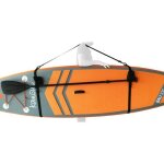 Kangui - sangle de portage pour stand up paddle gonflable avec fixation pagaie