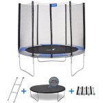 Kangui - trampoline rond 250cm avec filet chelle bche et kit dancrage - ralli 250