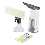 Karcher wv 1 plus - nettoyeur de vitres - raclette large 250 mm - autonomie 25 min - nettoie jusqu 70m ...