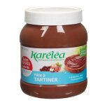 Karla chocolat sans sucres ajouts pte  tartiner noisettes cacao 750g