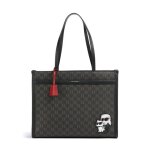 Karl lagerfeld ikon monogram - sac cabas noir b1w30022 - 2ls