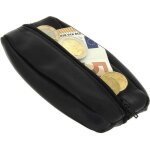 Karl loven - porte - monnaie homme en cuir vritable - petit format noir - lger fin et rsistant - double ...