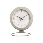 Karlsson - horloge � poser nirvana globe - ivoire / gris clair