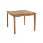 Karra - table de jardin carre teck