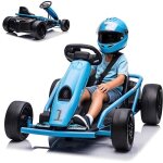 Kart �lectrique enfants 24v quad �lectrique 2 moteurs 300 w fonction drift 13 km / h musique enfants ...