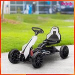 Kart �lectrique pour enfant - akozon - 15796 - vitesse r�glable 3 - 5 km / h - si�ge r�glable - roues ...