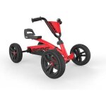 Kart � p�dales buzzy red - berg - pour les 2 � 5 ans - volant et si�ge r�glables - pneus super silencieux ...