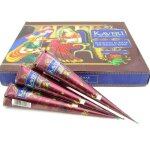 Kaveri henn� mehndi cone 100% naturel x12
