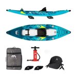 Kayak - aqua marina - steam 312 - bleu - 1 place - adulte