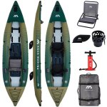 Kayak gonflable aqua marina caliber 398 cm ca - 398 - 2 places - vert - pour p�cheurs
