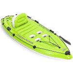 Kayak gonflable bestway 65097 hydro - force avec support canne  pche koracle
