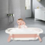 Kedia baignoire avec support adapt�e aux gar�ons et aux filles de moins de 6 ans rose pliable s�re et ...