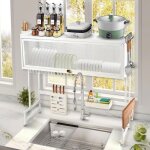 Kedia �gouttoir � vaisselle pour �vierblancpeu encombrantfacile � nettoyerdesign compact�tag�re de rangement ...