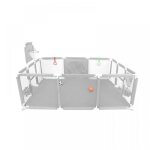 Kedia parc b�b� avec 1 ballon de basket + 1 pompe + 8 ventouses pliable adapt� � une utilisation int�rieure ...