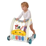 Kedia trotteur fitness b�b� 2 en 1 table dactivit�s avec musique et anneaux de la naissance � la marche ...