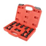 Keke - 10 tailles ensemble dextraction de volant de moto moto extracteur de volant moteur set