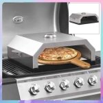 Kelinthroom four  pizza avec pierre en cramique - pour barbecue au charbon