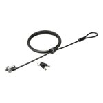 Cble de scurit - kensington - n17 2. 0 - 18 m - verrou  cl - compatible dell