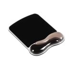 Kensington tapis de souris avec repose - poignet duo gel noir et fumé Kensington tapis de souris avec repose - poignet duo gel noir et fumé