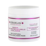Kerargan - masque capillaire  la biotine et au collagne pour redonner force et brillance  vos cheveux. ...