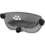 Kerbl lit de bronzage de fentre pour chat filzino 70x26x26 cm gris