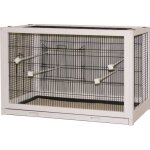 Kerbl volière en bois 100x50x60cm - blanc - meuble non fourni - pour oiseau Kerbl volière en bois 100x50x60cm - blanc - meuble non fourni - pour oiseau