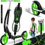 Kesser trottinette pour enfants patinette trottinette freestyle pliable vert