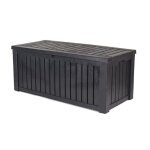Keter coffre de rangement rockwood en résine durable et résistante aux intempéries graphite 570l - 155x72. ... Keter coffre de rangement rockwood en résine durable et résistante aux intempéries graphite 570l - 155x72. ...
