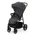 Poussette canne jusqu 22 kg kinderkraft trig3 pliage dune seule main rglable en position allonge gris ...