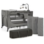 Kinderkraft lit pliable 3 en 1 joy 2 avec accessoires gris Kinderkraft lit pliable 3 en 1 joy 2 avec accessoires gris