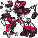 Kinderplay poussette poupee poussette jouet - poussette landeau bebe pour poupée gondola poignée ajustable ... Kinderplay poussette poupee poussette jouet - poussette landeau bebe pour poupée gondola poignée ajustable ...
