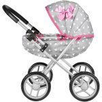 Kinderplay poussette poupee poussette jouet - poussette landeau bebe pour poupe gondola poigne hauteur ...
