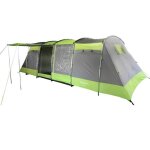 Kingcamp tente de camping familiale 8 personnes marabout verona - 4 chambres - impermabilit 5000mm