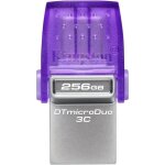 Kingston datatraveler microduo 3c la cle usb 256gb usb gen 3 type - c et type - a - dtduo3cg3 / 256gb ...