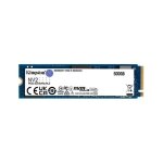 Kingston technology disque dur - ssd nv2 - 500go interne - m. 2 2280 pcie 4. 0 nvme - bleu